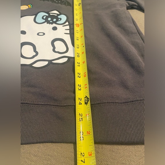 NWT Halloween Hello Kitty Friends Sanrio sweatshirt fleece ghost Keroppi 🐸 👻 - Picture 10 of 12